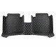 Wholesale Black and Beige Stitching Luxury Leather Diamond Car Floor Mats Wholesale Black and Beige Stitching Luxury Leather Diamond Car Floor Mats