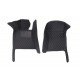 Wholesale Black and Black Stitching Luxury Leather Diamond Car Floor Mats Wholesale Black and Black Stitching Luxury Leather Diamond Car Floor Mats