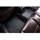 Wholesale Black and Blue Stitching Luxury Leather Diamond Car Floor Mats Wholesale Black and Blue Stitching Luxury Leather Diamond Car Floor Mats