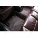 Wholesale Black and Red Stitching Luxury Leather Diamond Car Floor Mats Wholesale Black and Red Stitching Luxury Leather Diamond Car Floor Mats