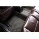 Wholesale Black and Yellow Stitching Luxury Leather Diamond Car Floor Mats Wholesale Black and Yellow Stitching Luxury Leather Diamond Car Floor Mats