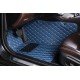 Wholesale Blue Luxury Leather Diamond Car Floor Mats Wholesale Blue Luxury Leather Diamond Car Floor Mats