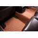 Wholesale Brown Luxury Leather Diamond Car Mats