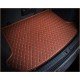 Wholesale Brown Luxury Leather Diamond Trunk Base Mats Wholesale Brown Luxury Leather Diamond Trunk Base Mats