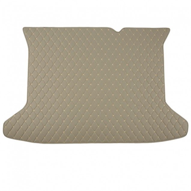 Wholesale Grey Luxury Leather Diamond Trunk Base Mats Wholesale Grey Luxury Leather Diamond Trunk Base Mats