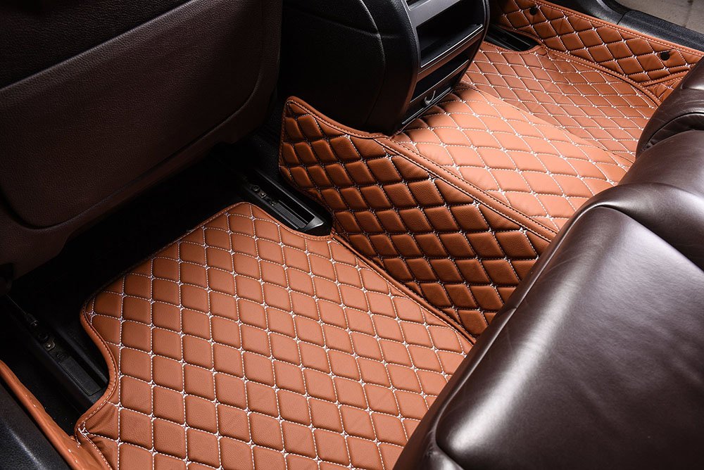 Wholesale Brown Custom Diamond Car Mats
